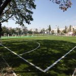 Стадион меж двух школ реконструируют