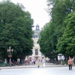 Дорогие фонари на львовском проспекте решили не устанавливать