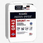 Нова ґрунтівка  ACRYL-PUTZ GR 43 GRUNT PRO подбає про ефективну підготовку різних поверхонь