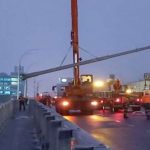Из обещанных 50 лет фонари на Шулявском мосту простояли всего год