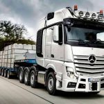 На дороги Европы вышел юбилейный супертяжелый тягач Mercedes Actros