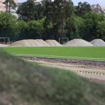 В Дарницком районе восстанавливают спорткомплекс
