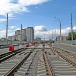 На Алматинской отремонтировали трамвайные пути